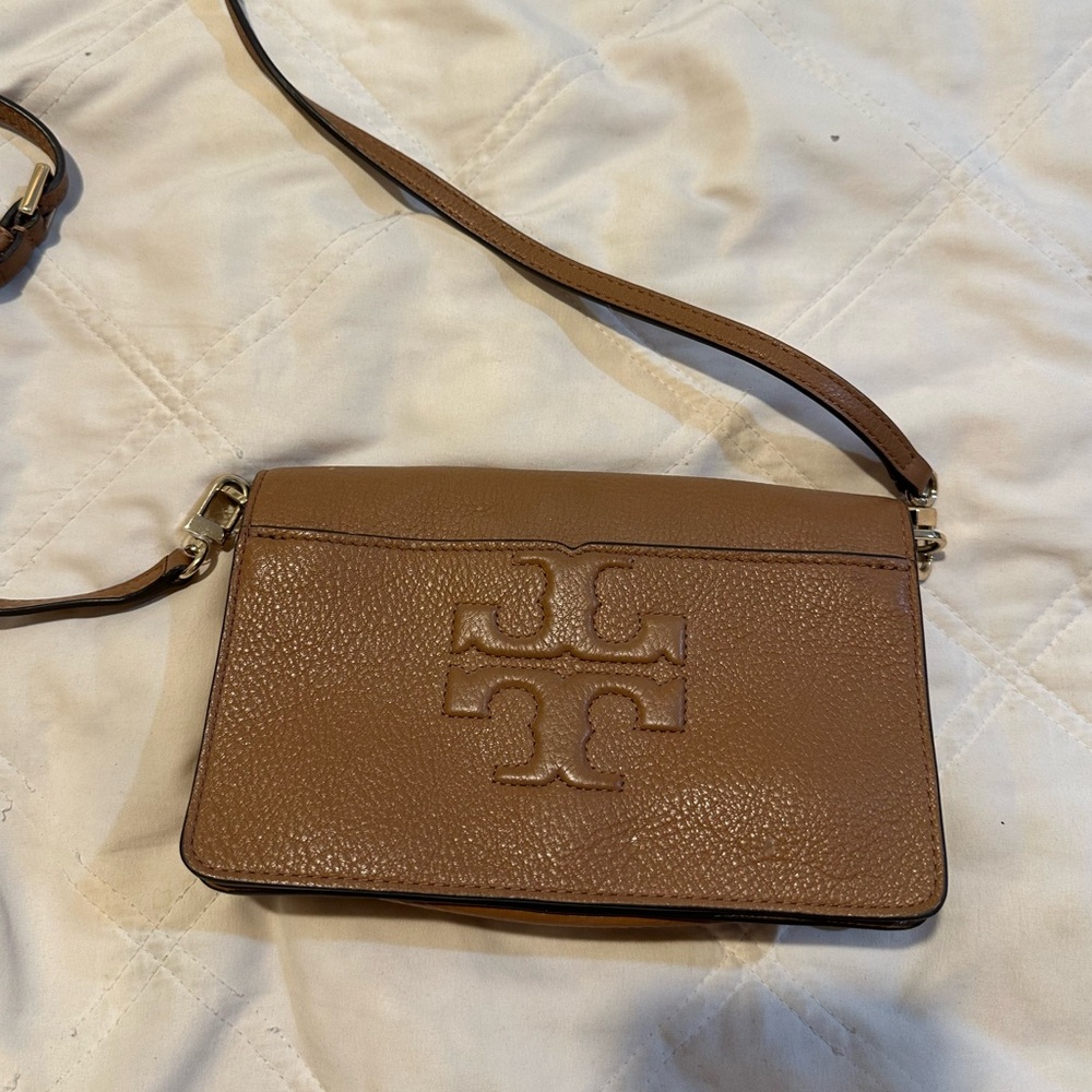 Brown Leather Crossbody Bag